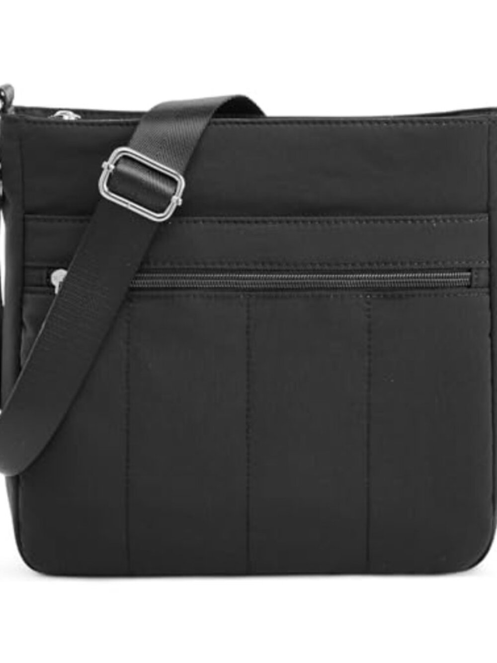 Nylon Puffer Crossbody Bag Quilted Lightweight Travel Work Purse